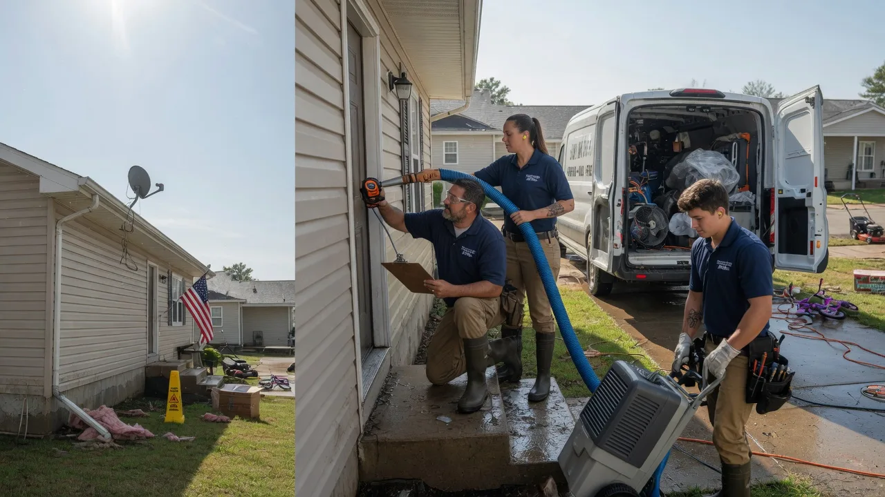 Ceiling Water Damage Restoration in Leeds, UT near me